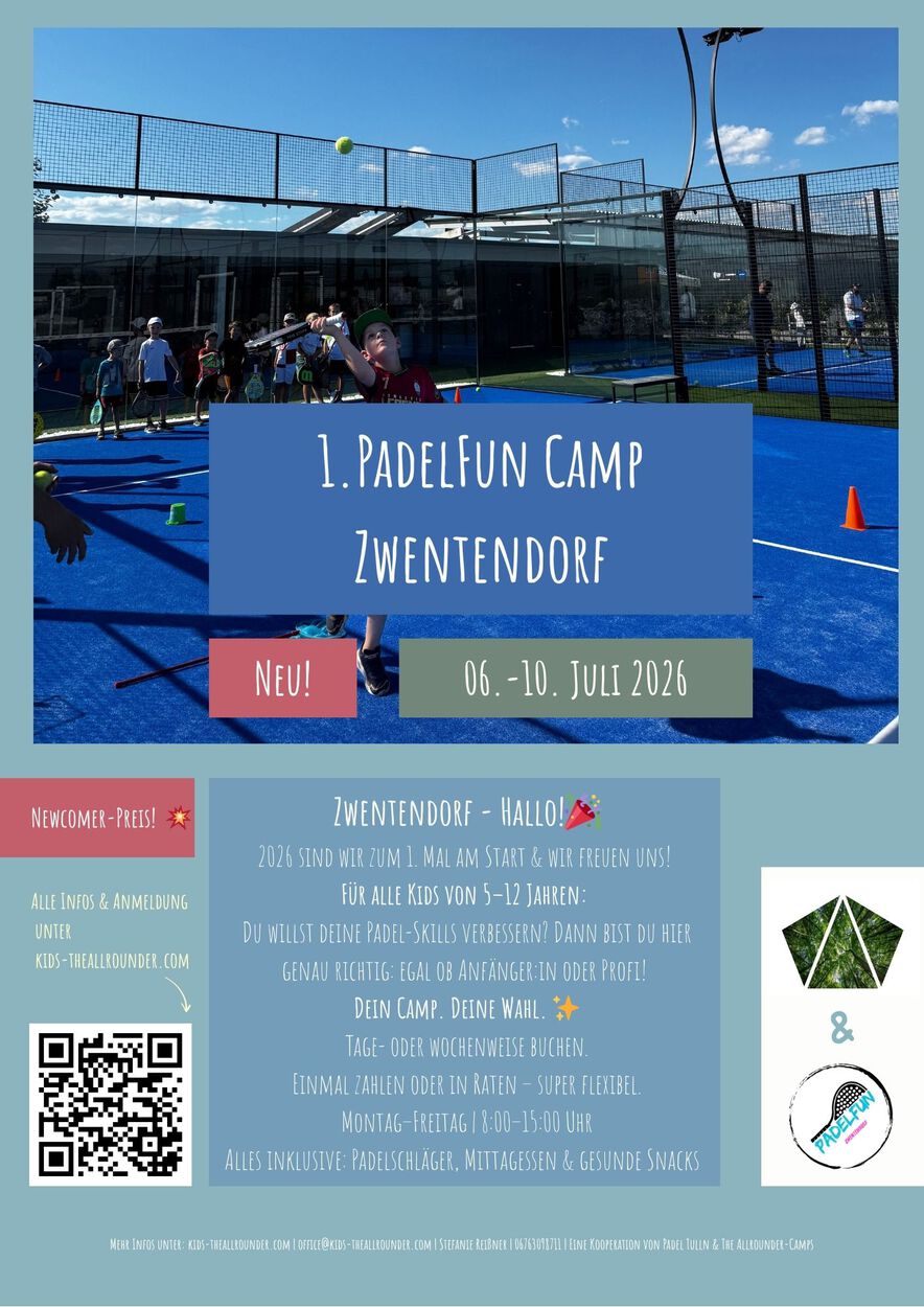 1. PadelFun Camp Zwentendorf