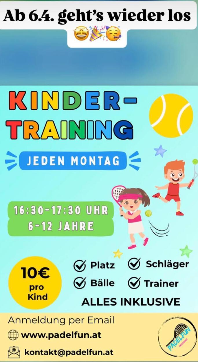 Kinder-Training
