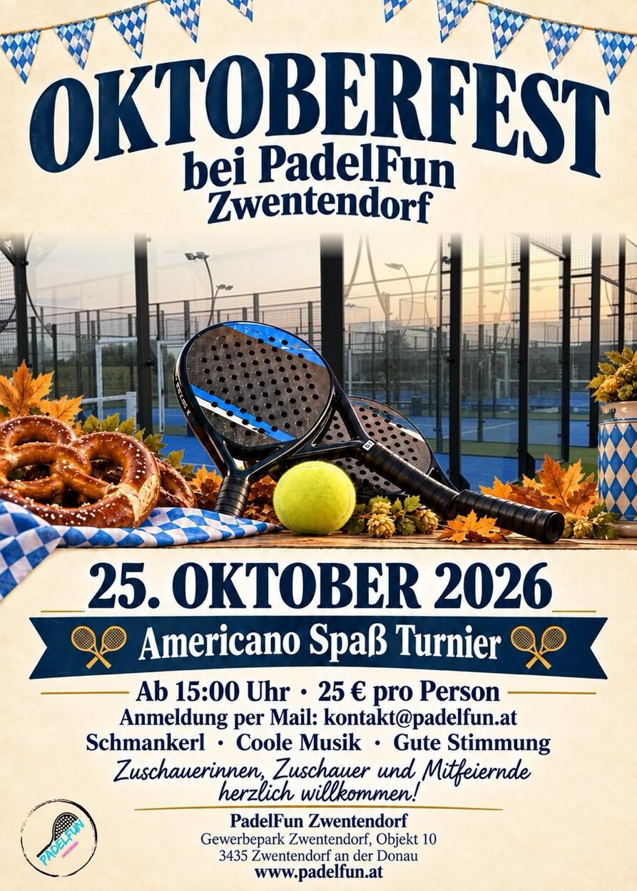 Oktoberfest mit Americano Spaß Turnier
